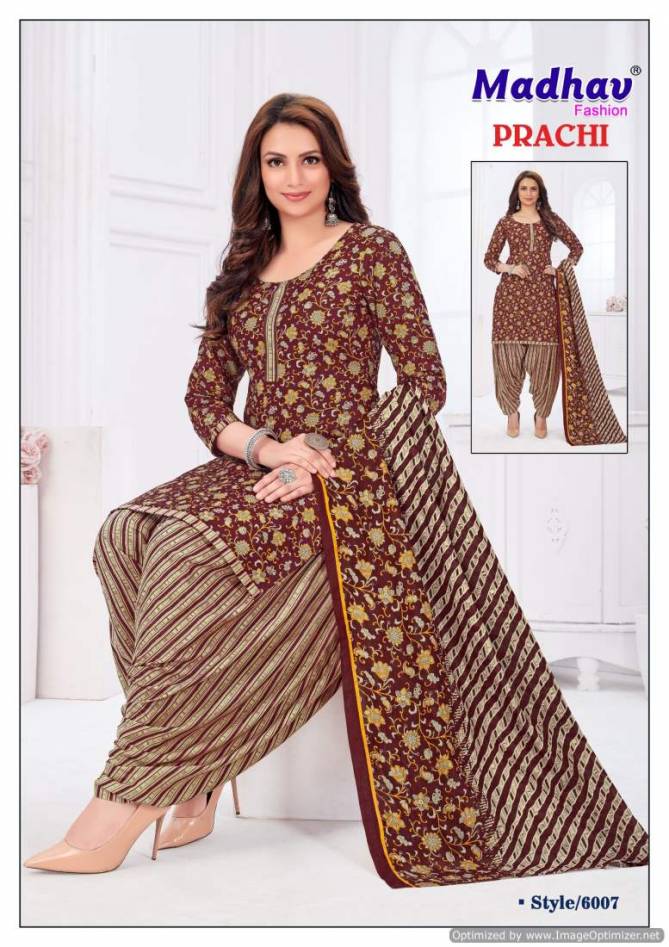Prachi Vol 6 By Madhav Printed Cotton Dress Material Wholesalers In Delhi
